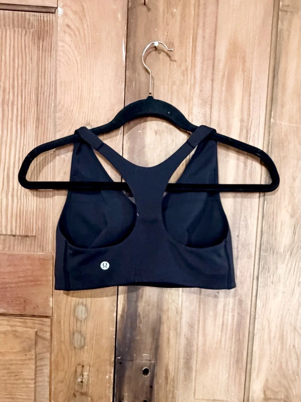 Lululemon – In Alignment Racerback Bra Light Support B/C Cups – Black – Sz. 8